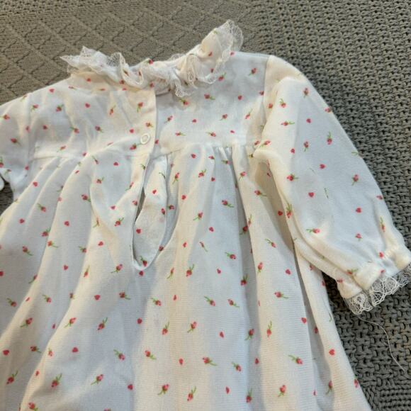Vintage USA Alexis Rosette Nightgown ~ 6M 13/18Lbs - Picture 11 of 12